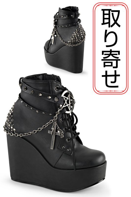 取り寄せ]POISON-101 / 厚底ブーツ【DEMONIA】 | Spider Rock Web