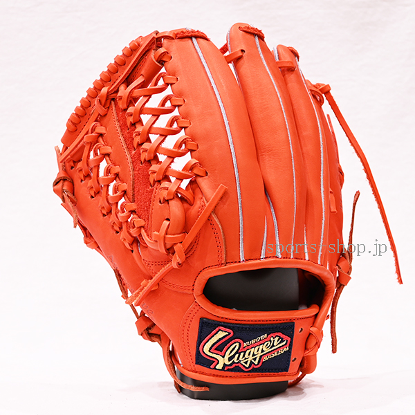 久保田スラッガー 軟式用 KSN-MP4 Fオレンジ 左投げ用 オールラウンド