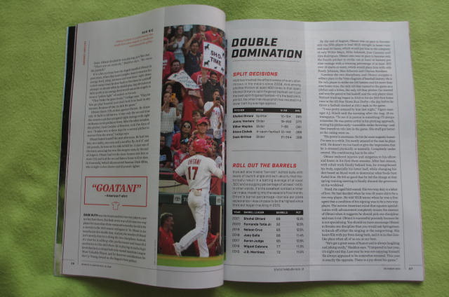 大谷翔平選手 スポーツイラストレイテッドSports Illustratedマガジン