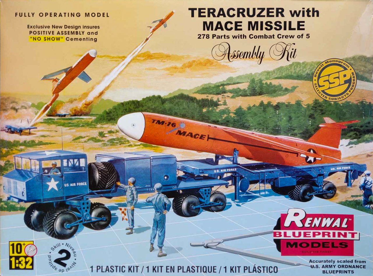 航空機・ヘリコプター Revell Teracruzer with Mace Missile 1/32