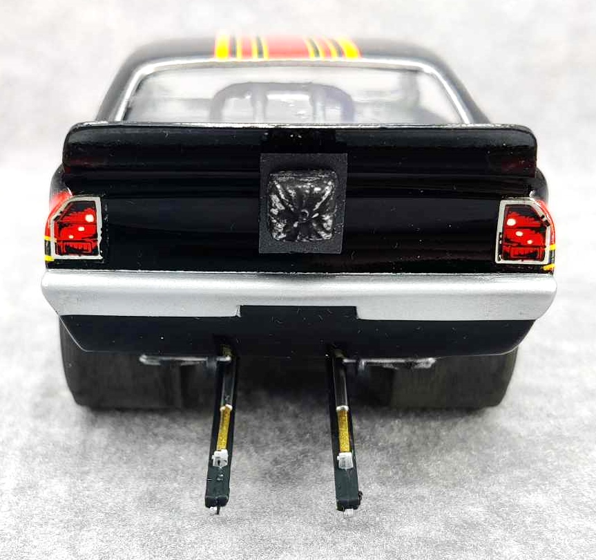 MPC Al Segrini “Black Magic” Chevy Vega Funny Car Built Kit