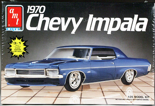 AMT 1970 Chevy Impala SS 454 Hardtop - Stock, Custom or Lowrider