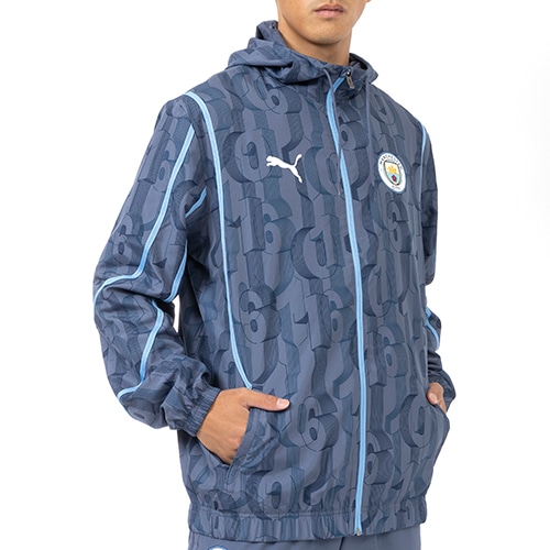 24-25 マンチェスター・シティ プレマッチウーブンジャケット