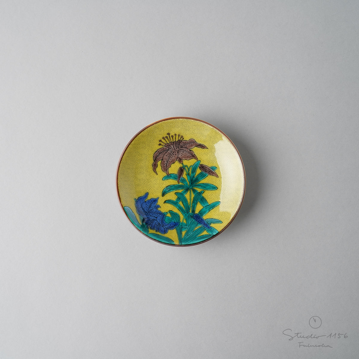 九谷焼 古九谷(青手・吉田屋) 豆小皿 10.5cm – 【公式】スタジオイイ