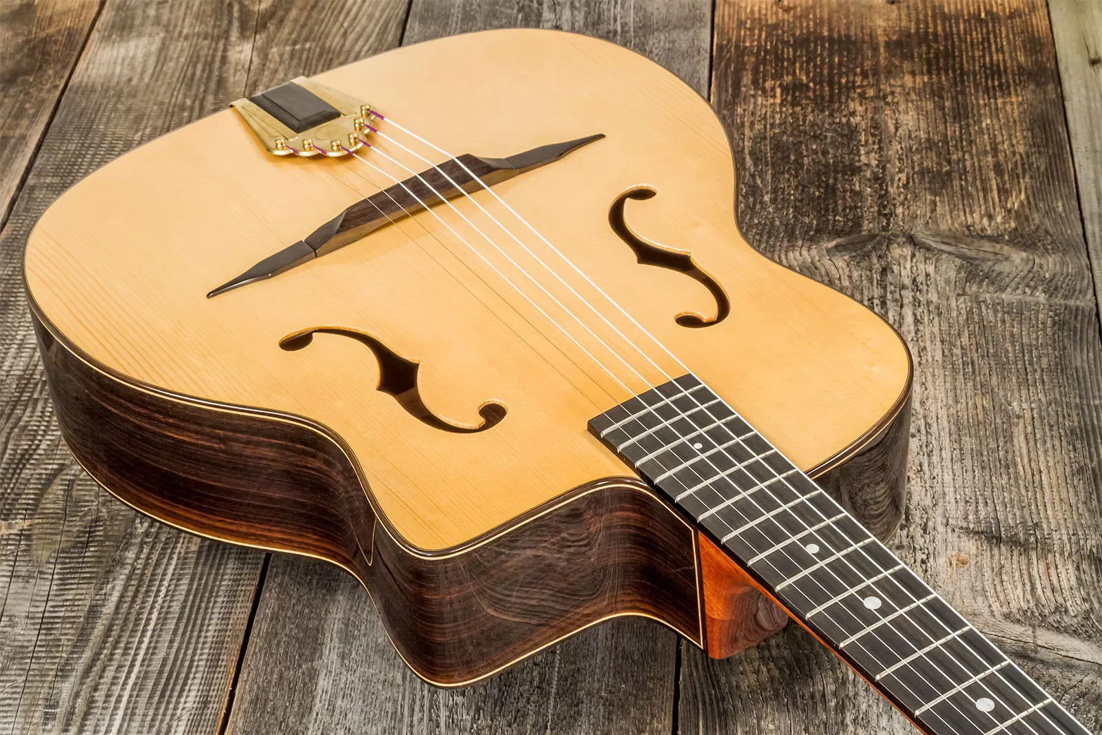 Altamira Gypsy Jazz M01F - natural gloss Gypsy guitar