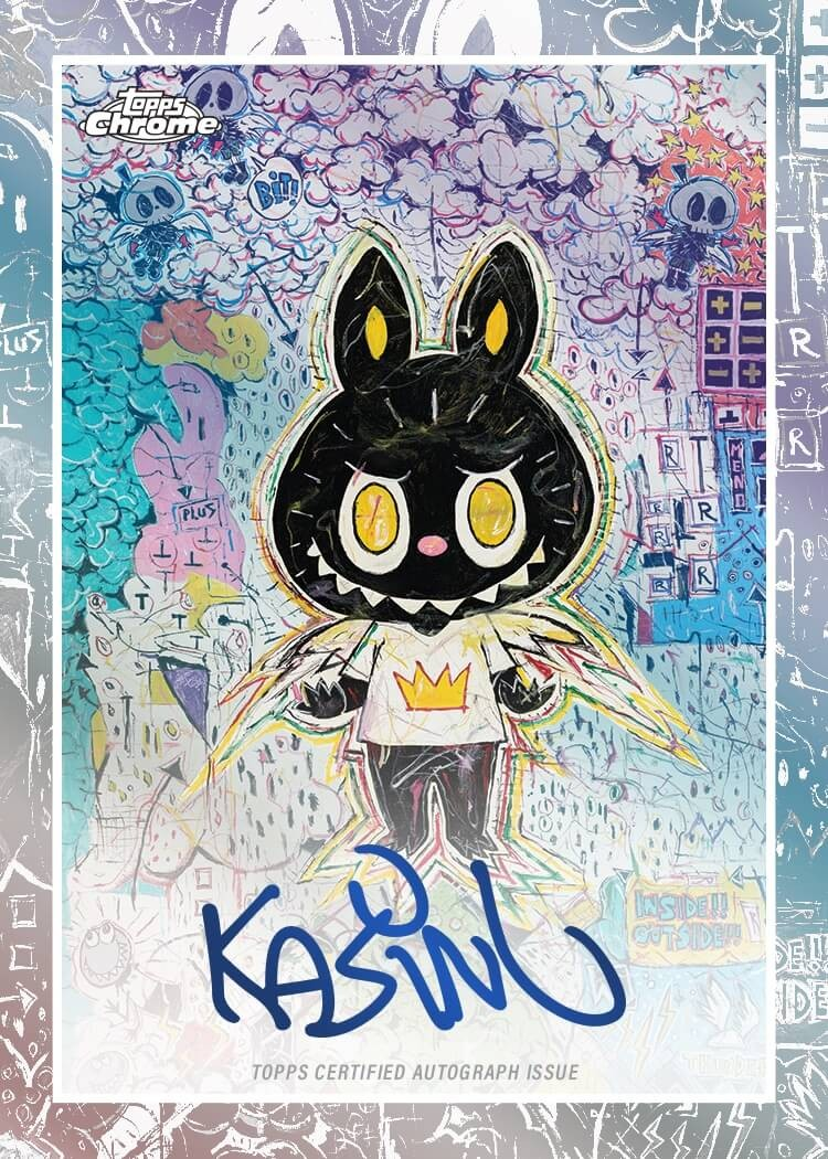 2025 Topps Chrome Labubu 10th Anniversary Box — Random Card Group