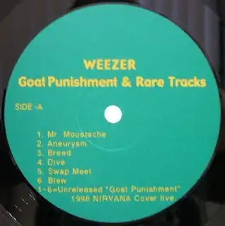 WEEZER / GOAT PUNISHMENT & RARE TRACKS [LP - ]：90'S ROCK