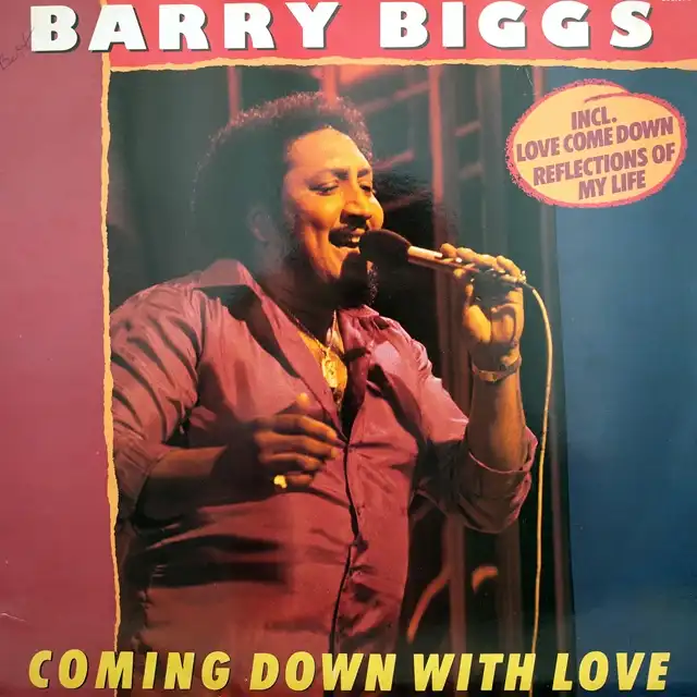 BARRY BIGGS / COMING DOWN WITH LOVE [LP - 205.671]：REGGAE