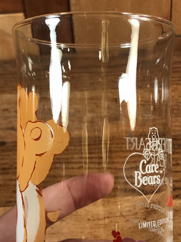 Pizza Hut Care Bears “Tenderheart Bear” Glass ケアベア ビンテージ