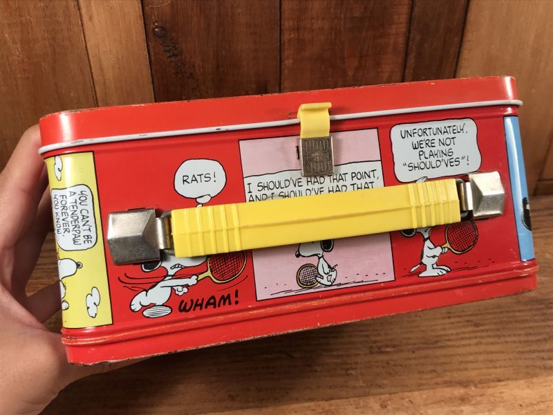 Thermos Peanuts Snoopy Metal Lunch Box スヌーピー ビンテージ