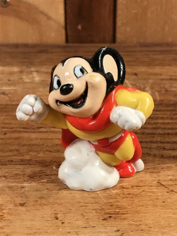 Mighty Mouse PVC Figure マイティマウス ビンテージ PVCフィギュア 80