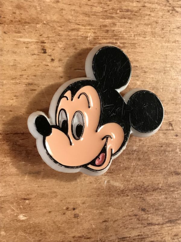 Monogram Disney Mickey Mouse Plastic Pinback ミッキーマウス