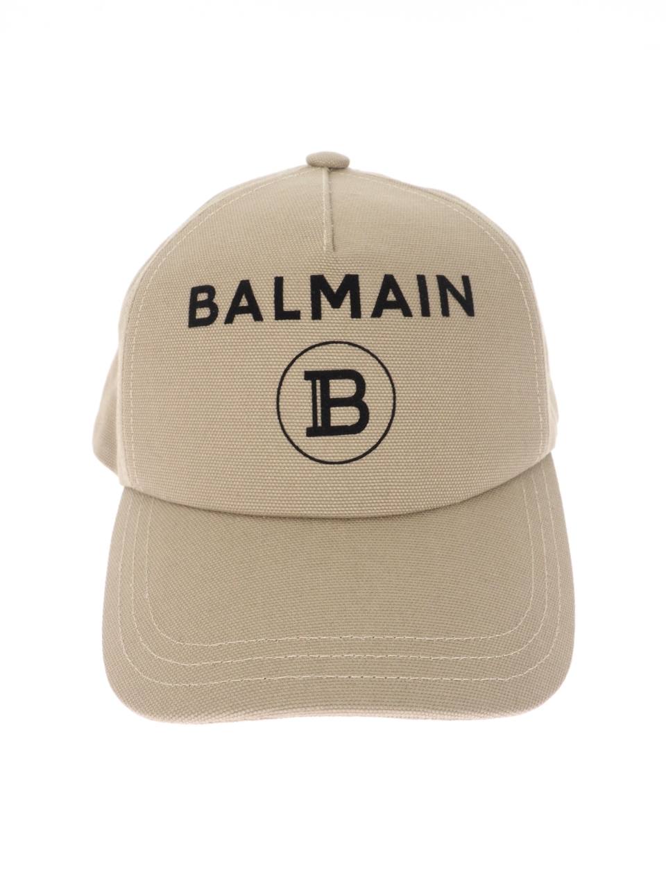 BALMAIN - Bロゴ ベースボールキャップ - ベージュ | STORY