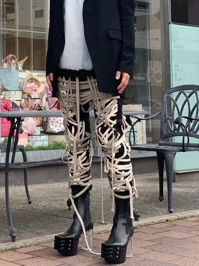 RICK OWENS - 【25SS】クリアソール グリルド キスブーツ / GRILLED