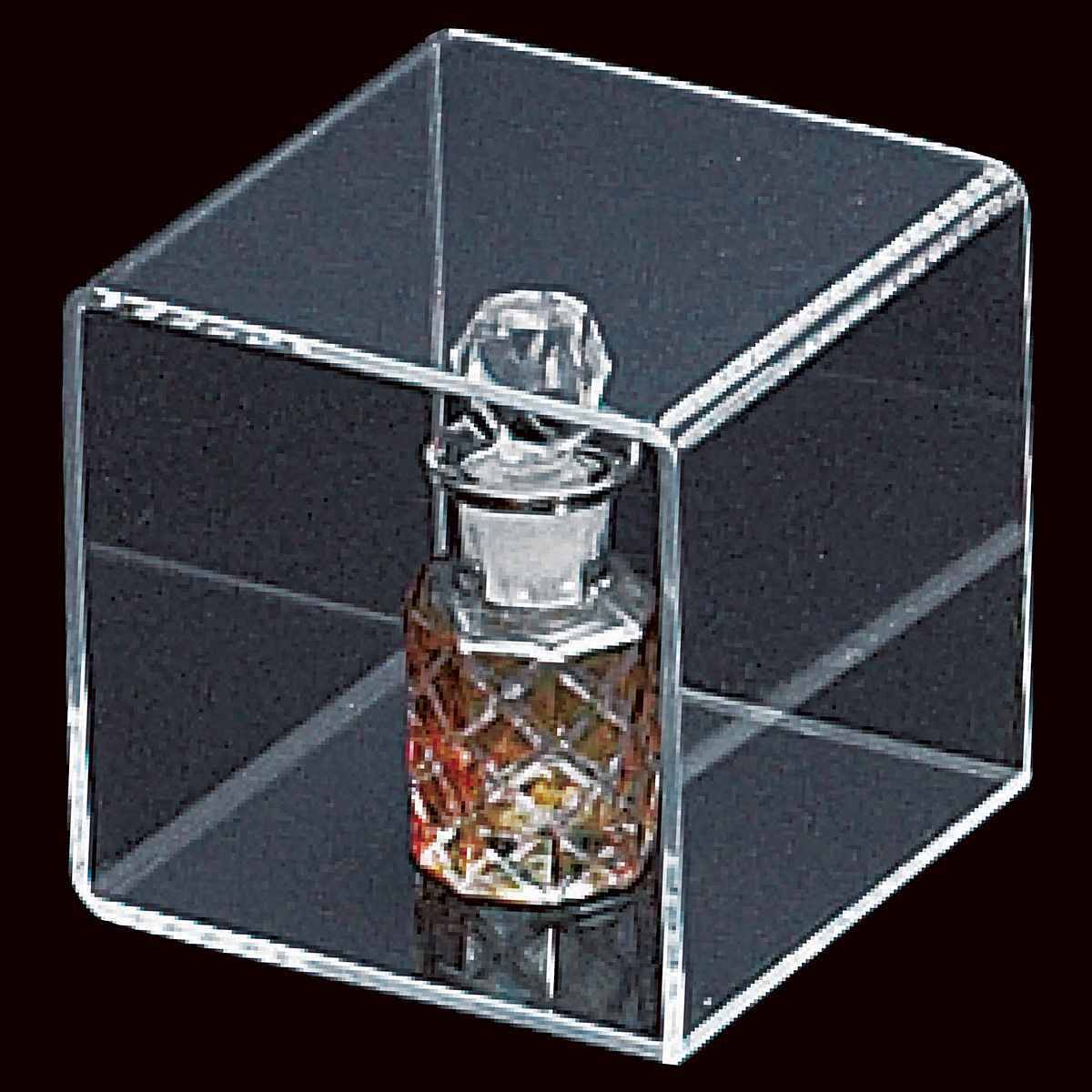 透明アクリル4面ボックス〔ストエキオリジナル〕 10cm角