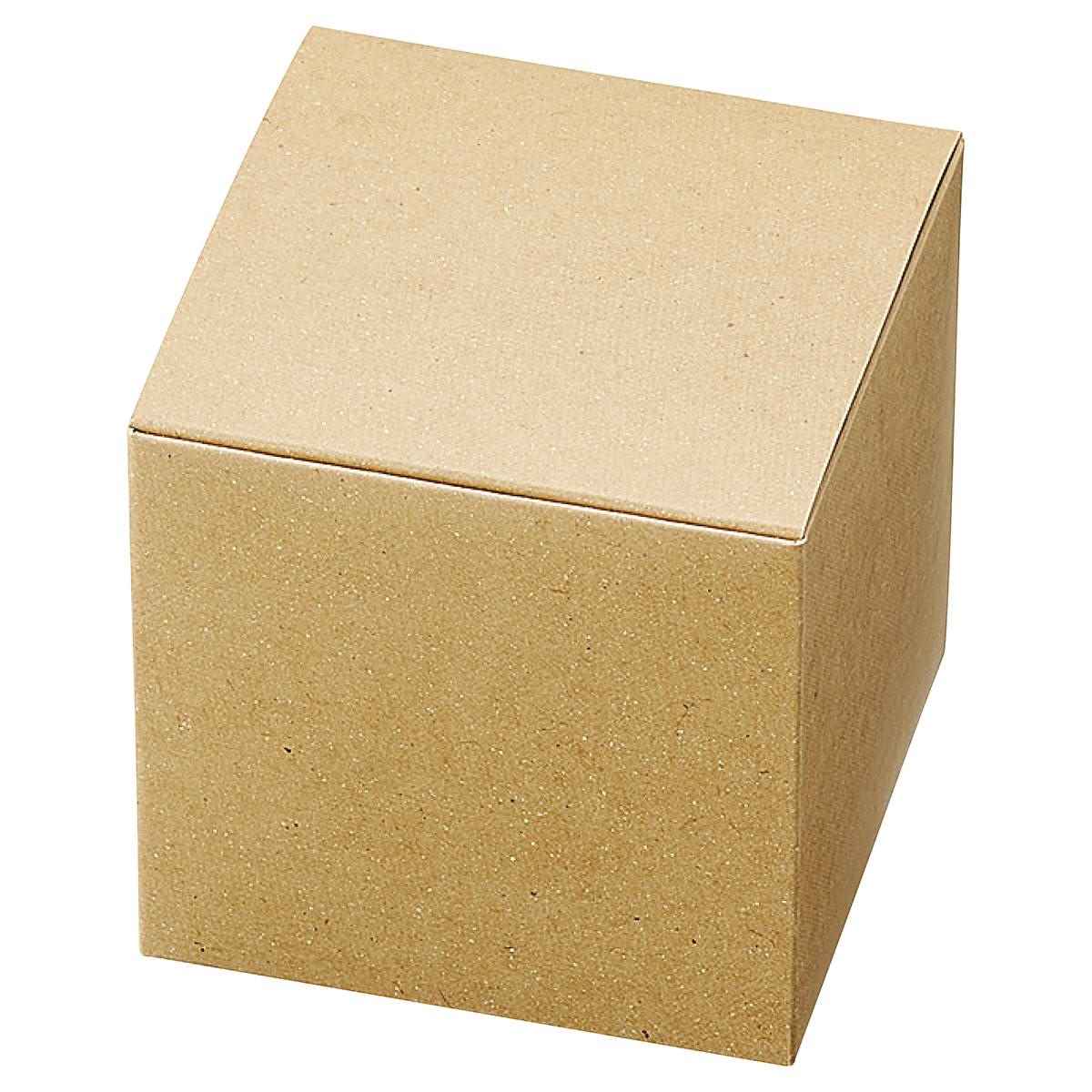 ワンタッチギフトボックス クラフト〔ストエキオリジナル〕 7×6×4cm