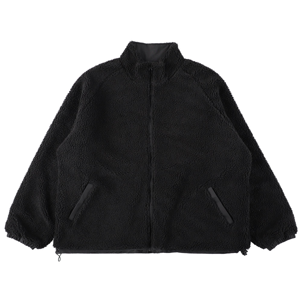 ISNESS MUSIC REVERSIBLE FLEECE JACKET | is-ness online shop