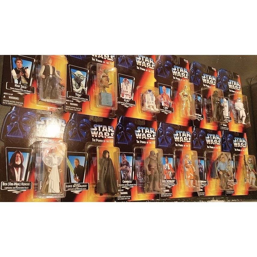 スターウォーズベーシックフィギュア オレンジ色カード 12体セット