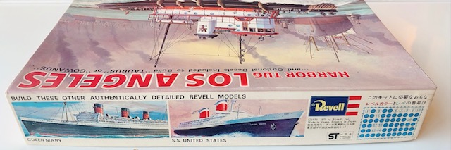 REVELL ハーバータグ ”ロサンゼルス” HARBOR TUG LOS ANGELS 組説付 H