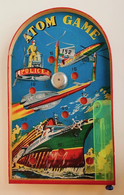 ATOM GAME ピンボール 昭和レトロ 木製 ピンボール台 | Toy's雑貨SUZUYA