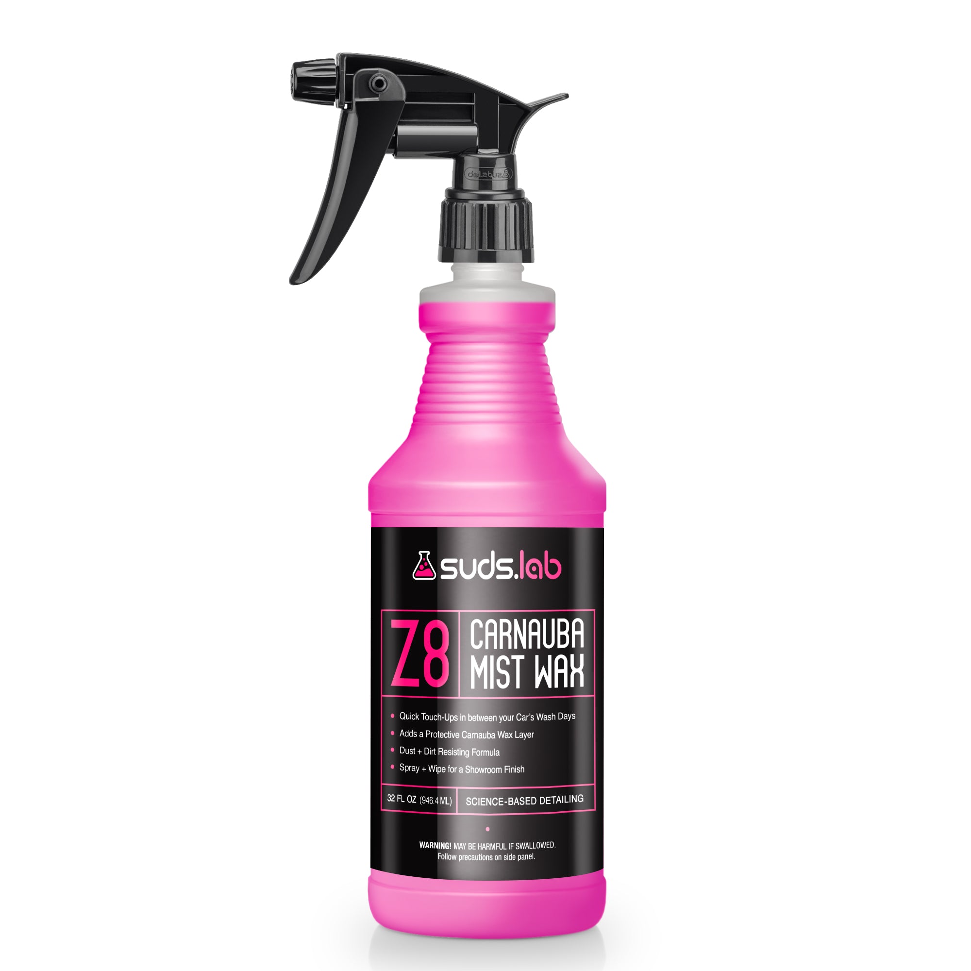 Z8 Carnauba Mist Wax, 32 oz. | Premium Car Detailing Solution Made