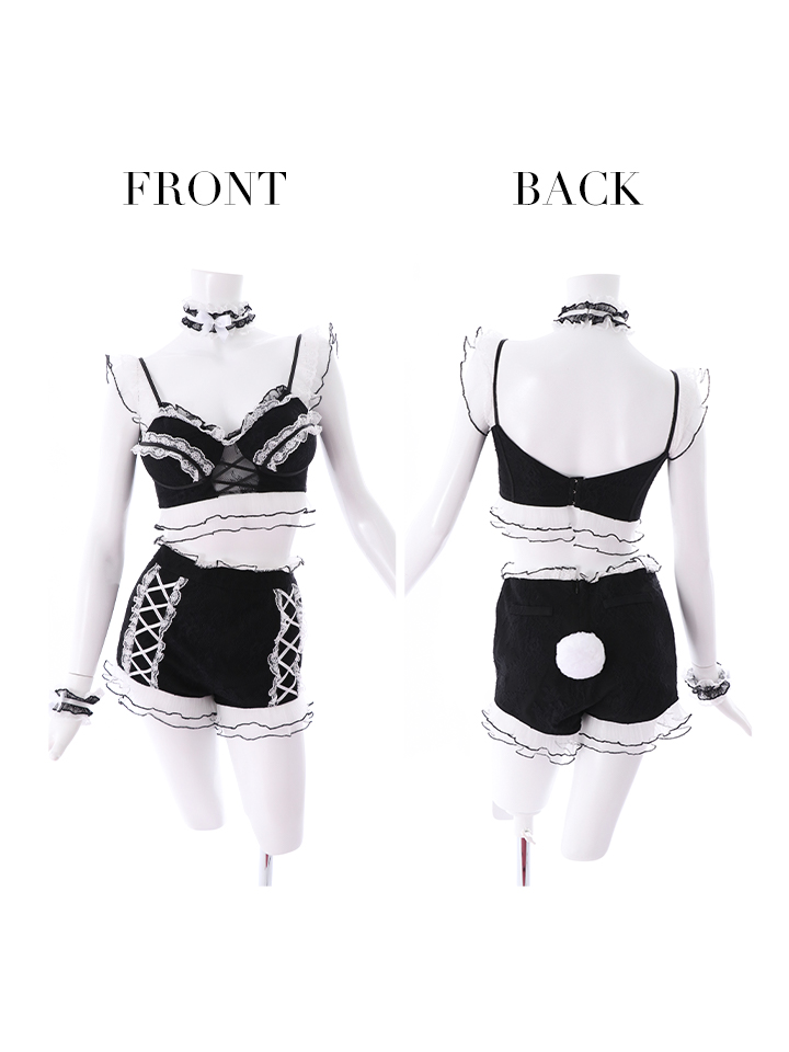 即日発送】【sugar nine×マリームーンコラボ】 セクシーレースバニー