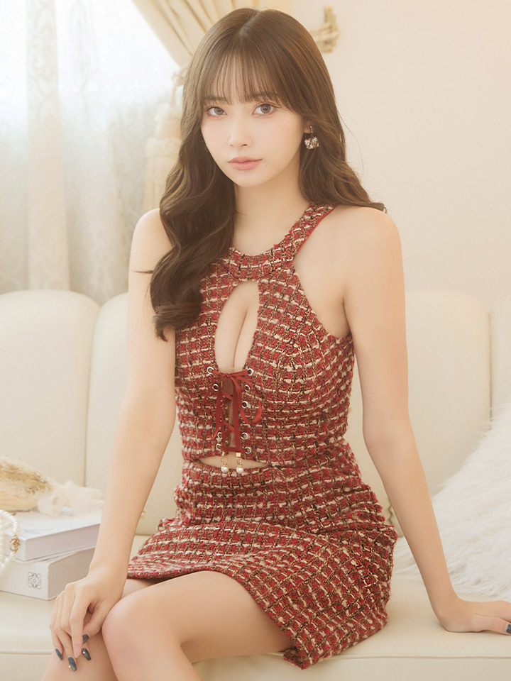 XSサイズあり【PURESS/ピュアレス】 ホルターネック/ バストレース