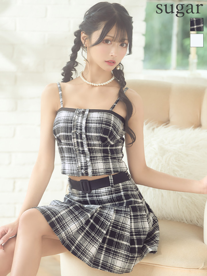 XSサイズあり【ROBE de FLEURS/ローブドフルール】ラメツイード