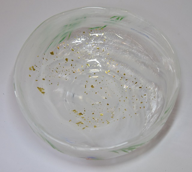 ガラス 馬盥茶碗 カワセミ 広畑 久仁彦 すいぎょく園｜創業百年、お茶