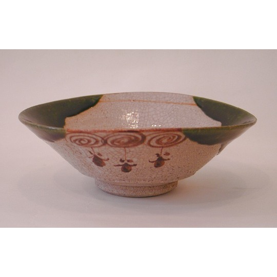 茶道具】 抹茶茶碗 織部平茶碗 【夏】 すいぎょく園｜創業百年、お茶の