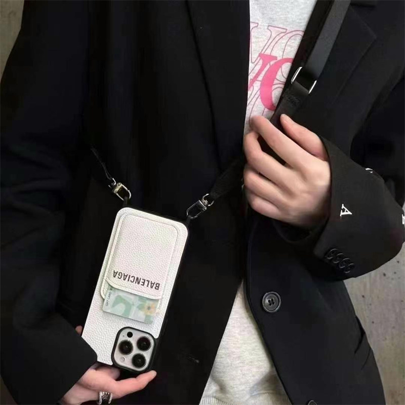 納品書あり】BALENCIAGAモバイルギアケースiPhone スマホホルダー 納品