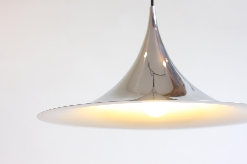 デンマーク製/Fog & Morup社/Semi/セミ/ペンダントライト/シルバー/47cm