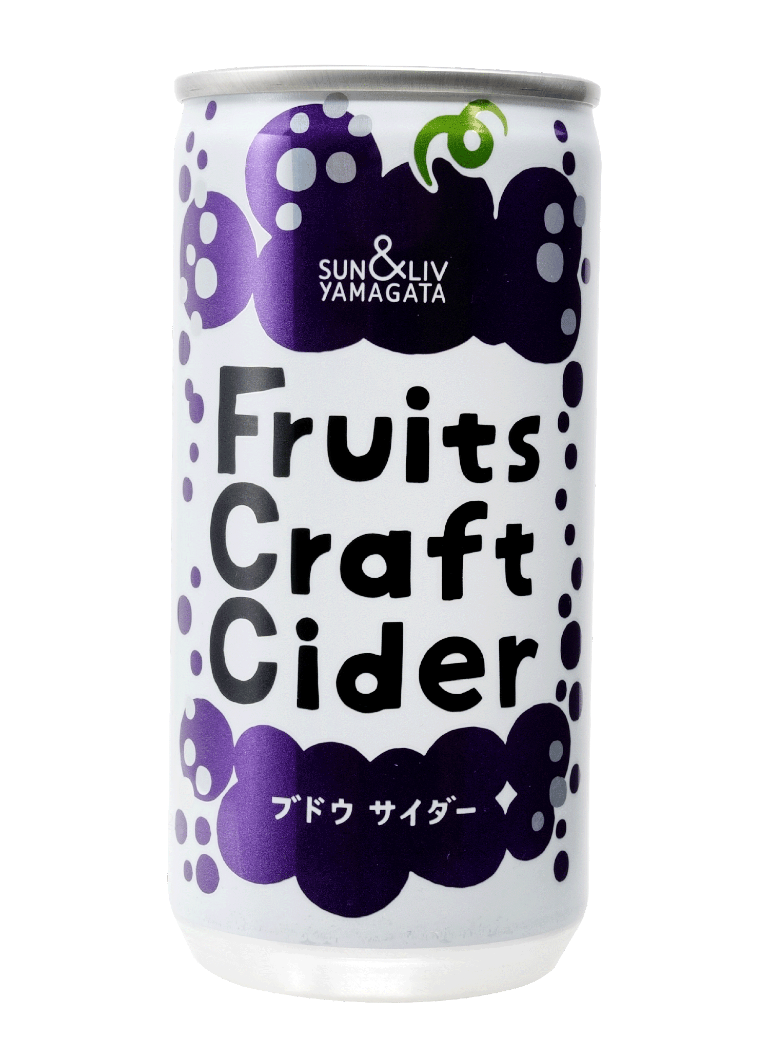 サン＆リブ】Fruits Craft Cider｜山形県産果汁入り炭酸飲料