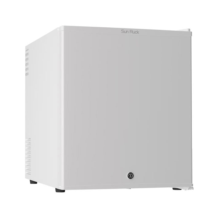 ペルチェ式 48リットル 1ドア電子冷蔵庫 鍵付き SR-R4805KEYW | SunRuck