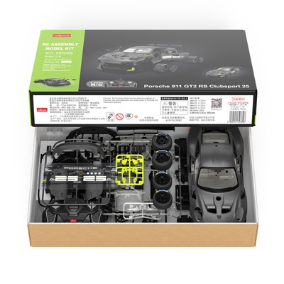 プラモデルキットR/C 1/18 ポルシェ911 GT2 RS CS25 [DK-99600