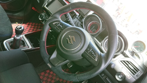 GReddyステアリング for ZC33S | GReddyスイスポ祭り＆ALTOフェア