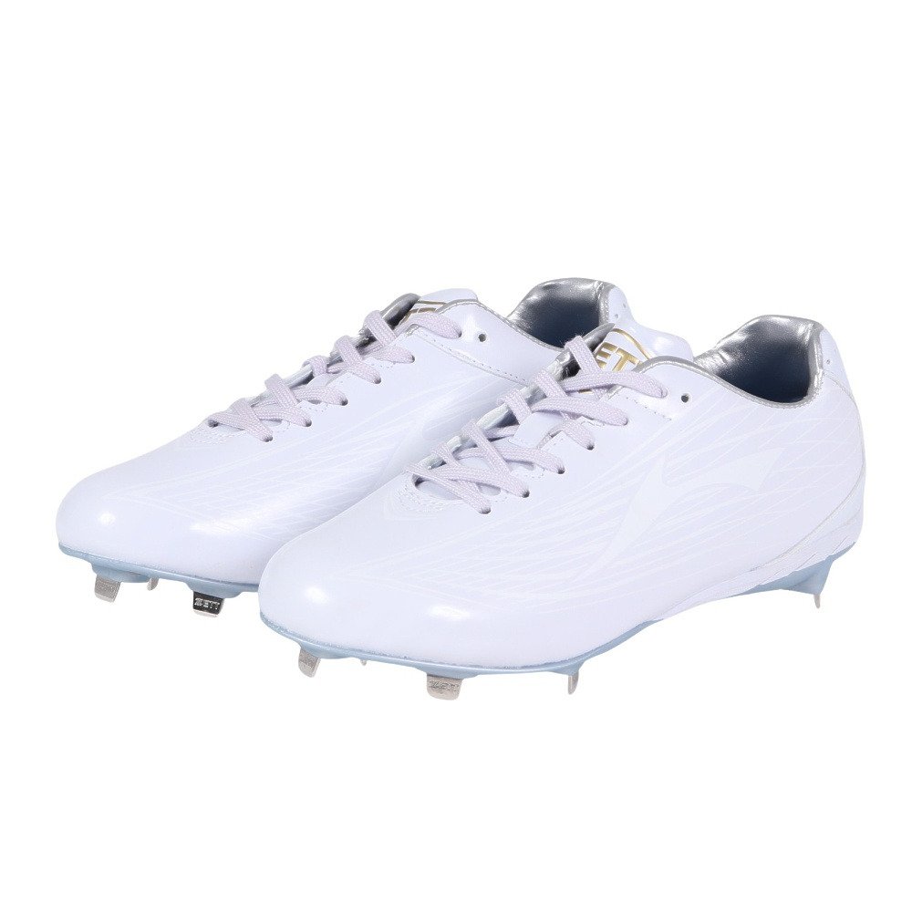 ゼット（ZETT）（メンズ）野球 スパイク 金具 白 ウイニングロード WH