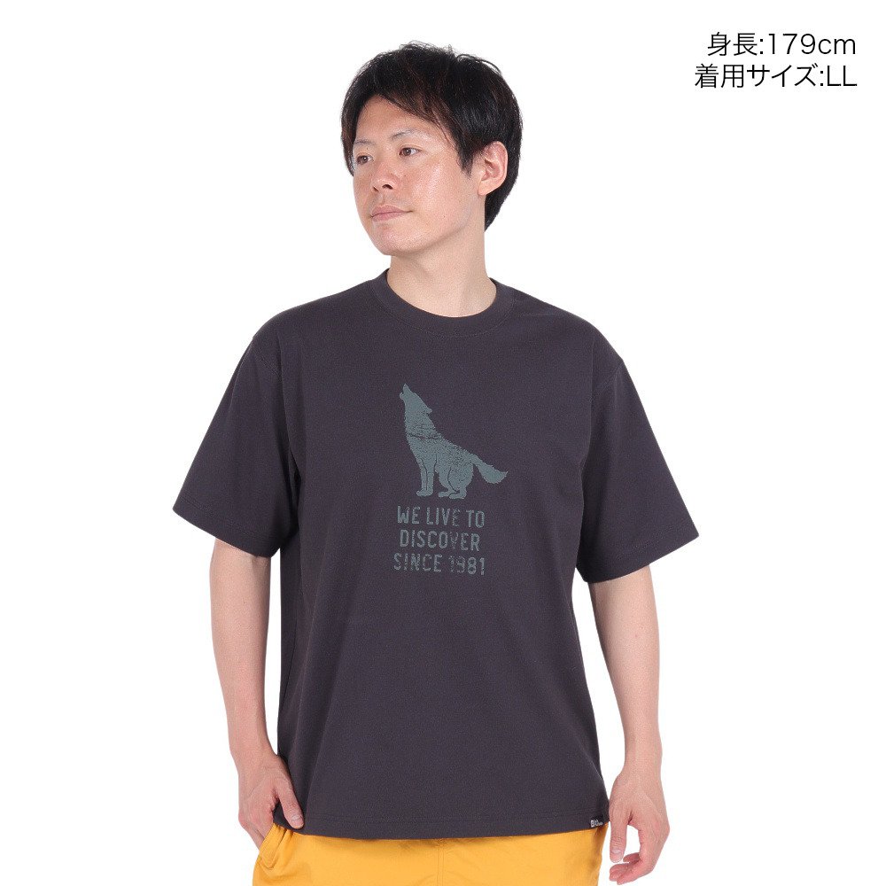 ジャックウルフスキン（JackWolfskin）（メンズ）半袖Tシャツ JP