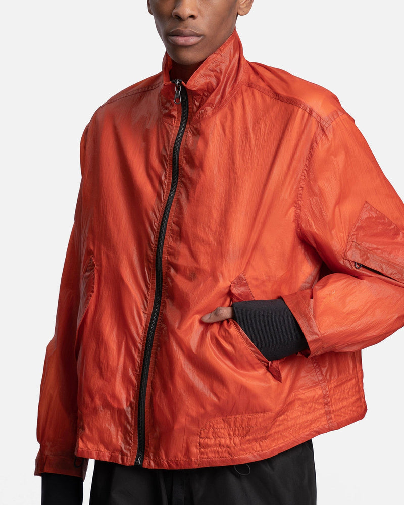 Luft Jacket in Eld Rubberized Nylon – SVRN