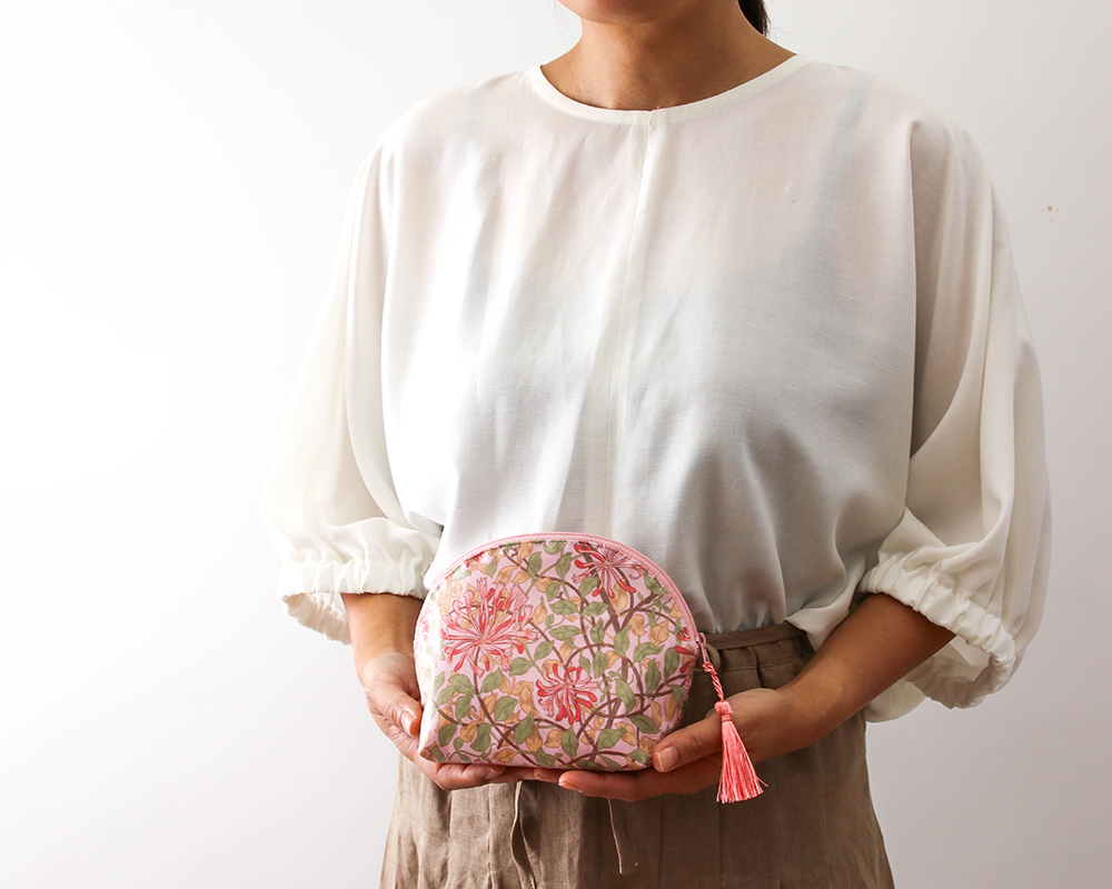 ☆BEST OF MORRISで作る「ビニールコーティング・シェルポーチ(M