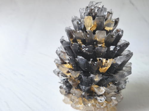 オルゴナイト 松ぼっくり モリオン 幸運 置物 商品詳細｜天然石は地球