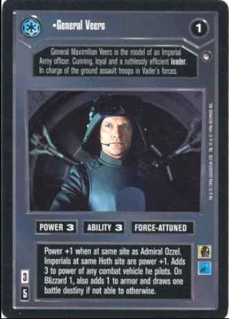 Star Wars CCG General Veers