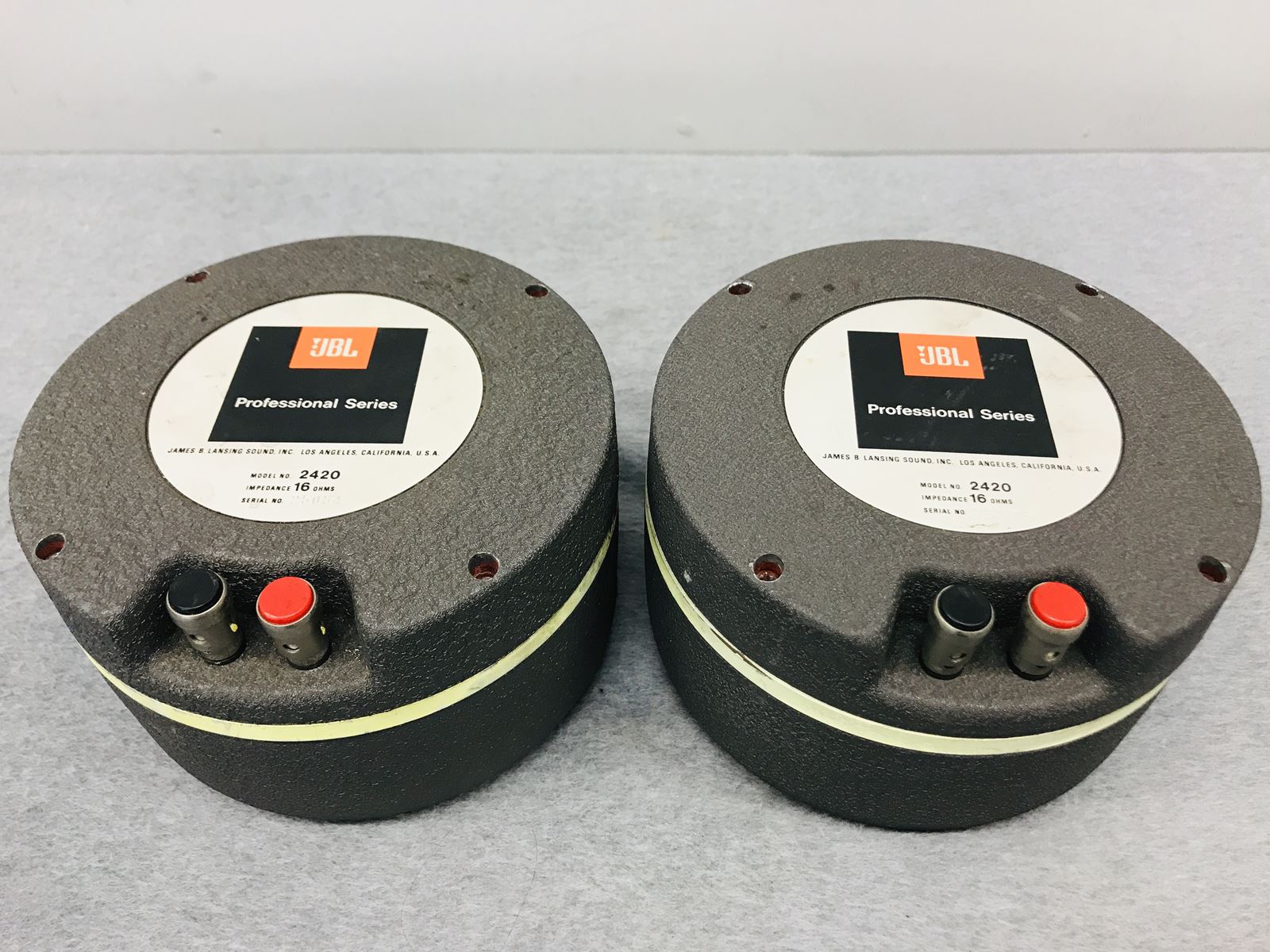JBL 2420 ドライバーユニット ペア | SwingAudio Shop