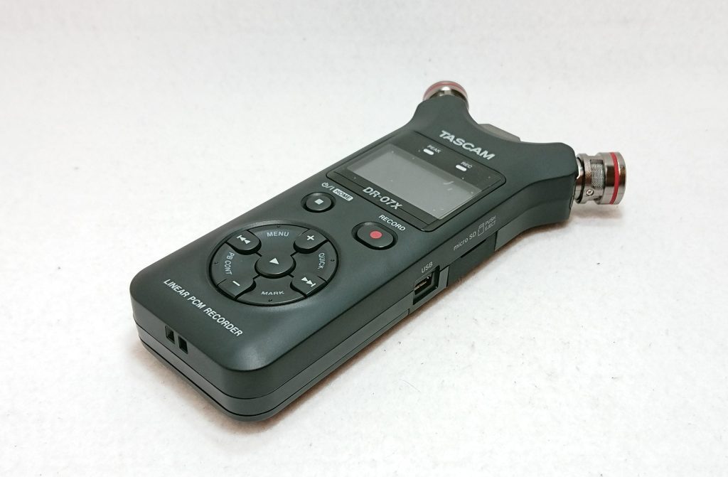 TASCAM（ タスカム）】PCMレコーダー 『DR-07X』を開封！…と軽く