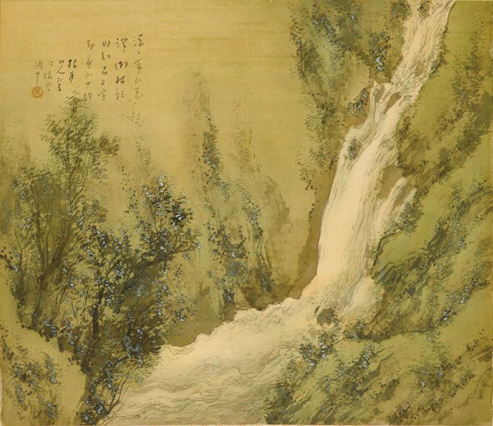 松林 桂月「緑陰飛泉」の販売 | 美術品販売｜東京銀座ぎゃらりい秋華洞