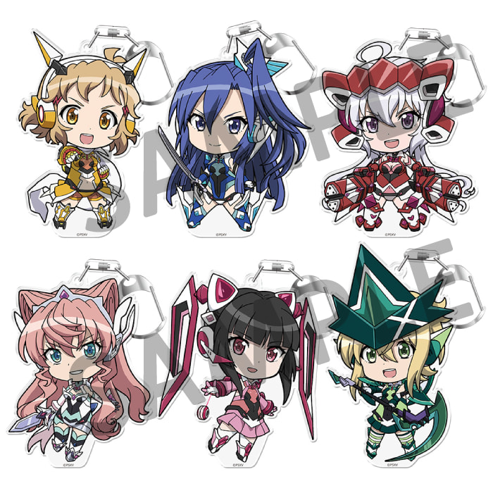 ぷにこれ！キーホルダー(スタンド付) (全6種) / グッズ情報 - TVアニメ