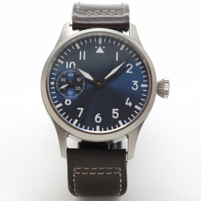 正美堂オリジナル腕時計/ミリタリーブルー文字盤/スイス製手巻き式