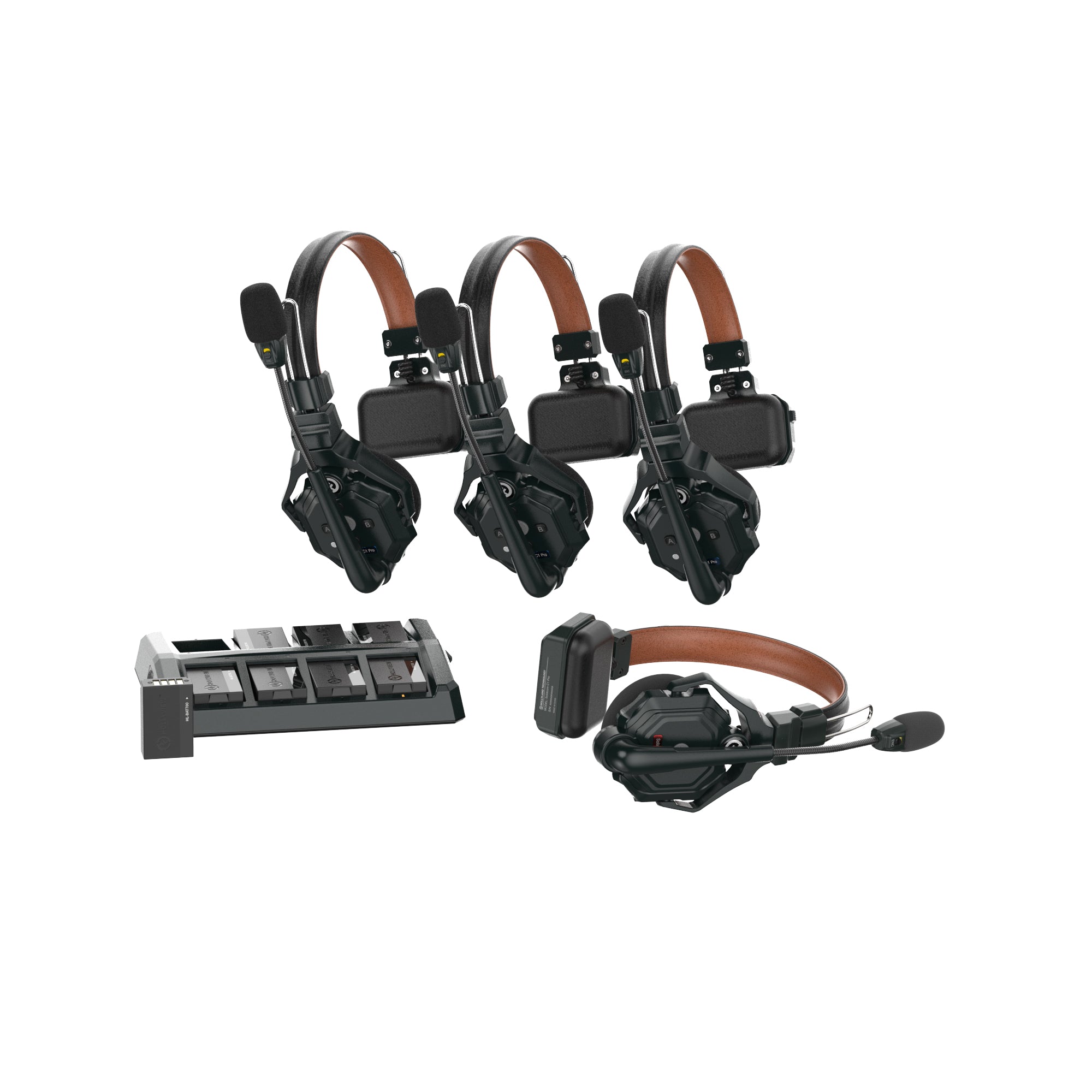 Hollyland ワイヤレスインカムヘッドセット Solidcom C1 Pro(ノイズ