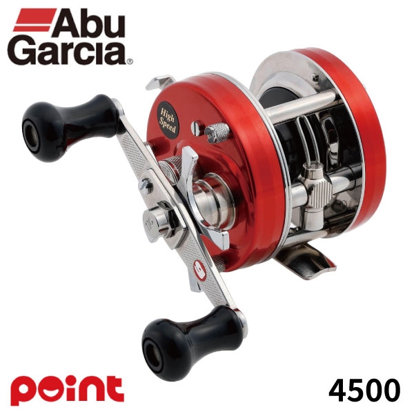 アブ・ガルシア 25 アンバサダー 4500 ファクトリーチューンド レッド