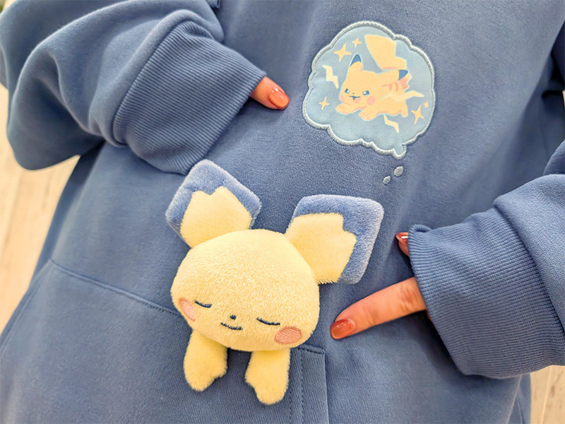 トレーナーからもらったぬいぐるみと遊ぶポケモンたちのグッズ「Little